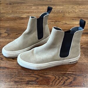 SeaVee Tan Suede Chelsea Boots